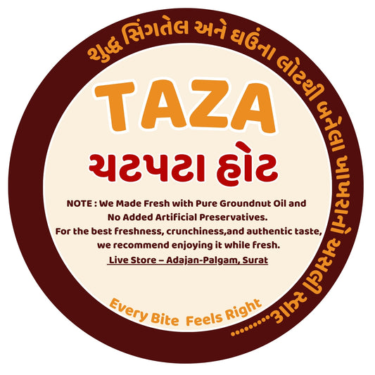 Chatpata Hot Khakhra – Spicy Masala Burst, Hot & Bold | Taza